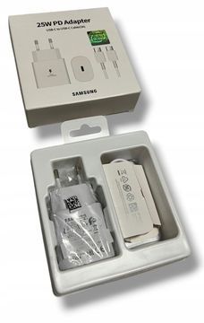 Oryginalna ŁADOWARKA SAMSUNG 25W do Galaxy S22, S23 S24 i inne! HIT