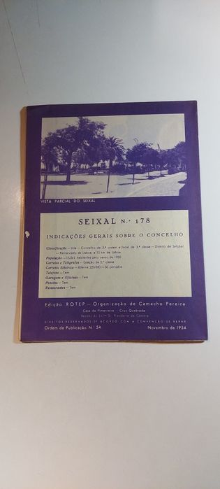 Seixal - Roteiro ROTEP | Incluí Mapa Desdobrável