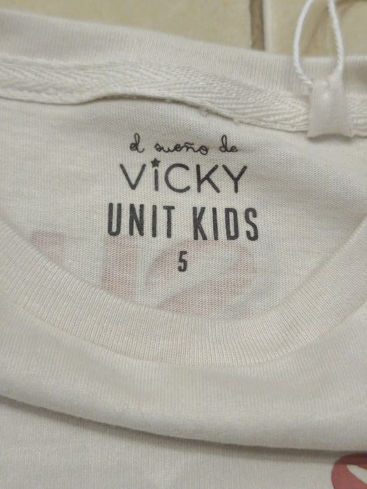 Camisola Branca Nova da Unit Kids