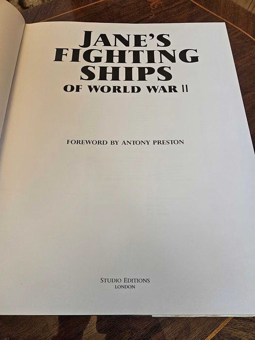 Jane's Fighting Ships of World War II -  Antony Preston (wstęp)