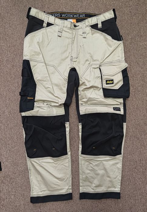 6351 Snickers AllroundWork 58 Stretch elastyczne spodnie robocze BHP