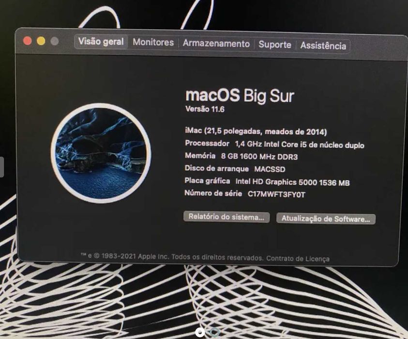 IMAC 21,5" (Mid 2014)