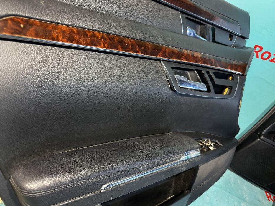 Карта двери Mercedes w221 обшивка дверей S221