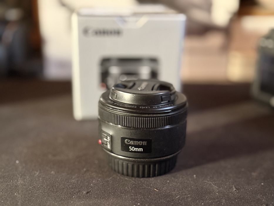 Obiektyw Canon EF 50 mm f. 1.8