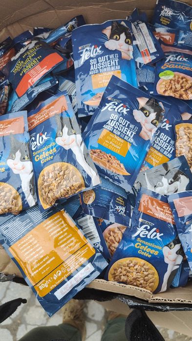 Saszetki dla kota Felix 50x85g mix
