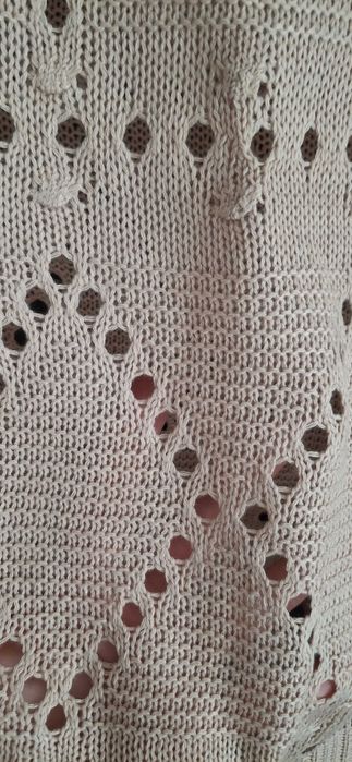 Blusa em malha aberta