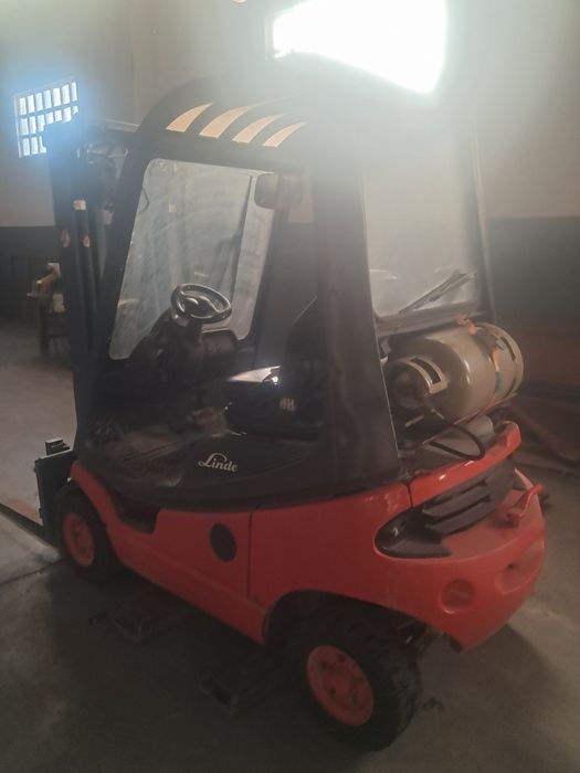 Empilhador linde h16 a gas