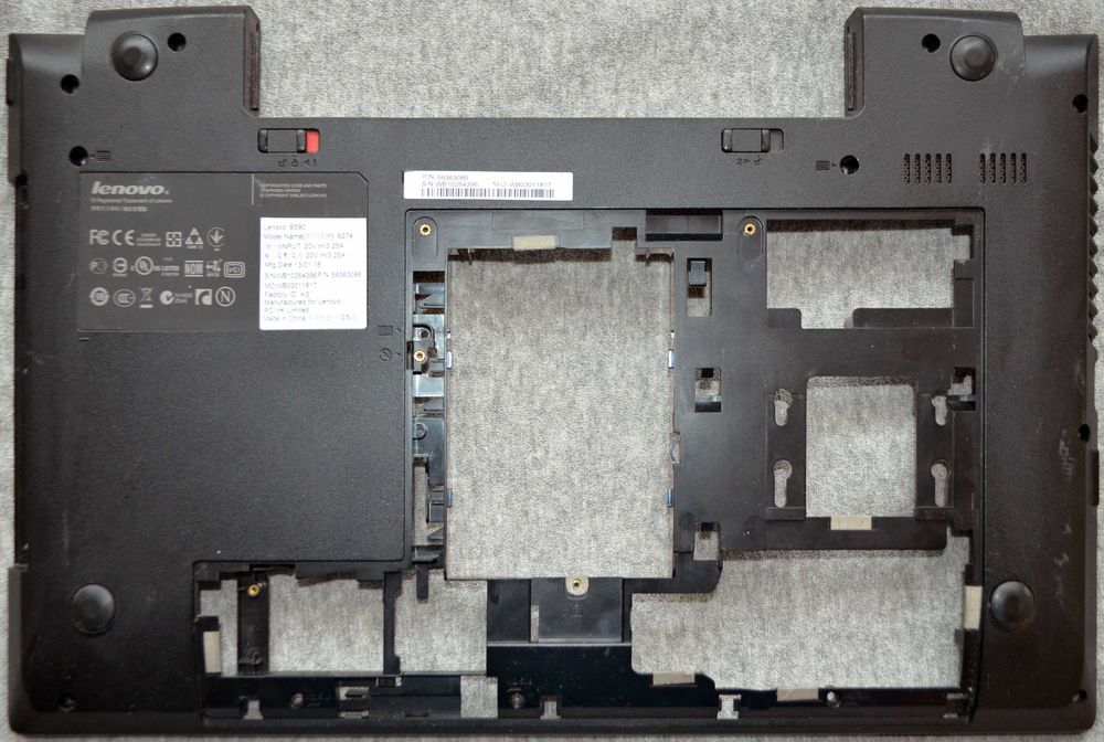Ноутбук Lenovo B590 (B580, V580, V590) по запчастинам.