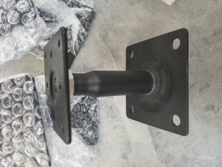 Нові регульовані опори для бруса (домкрати) 100х100 мм – 4 шт