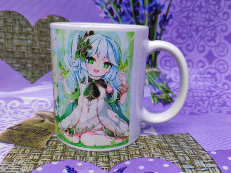 Чашка геншин імпакт аніме Нахида Nahida genshin impact кружка аниме
