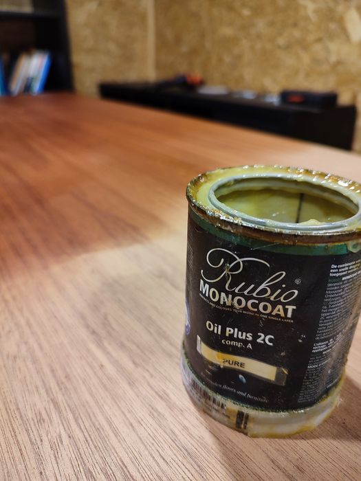 Mesa de jantar/Secretária (180x90 cm) - madeira africana