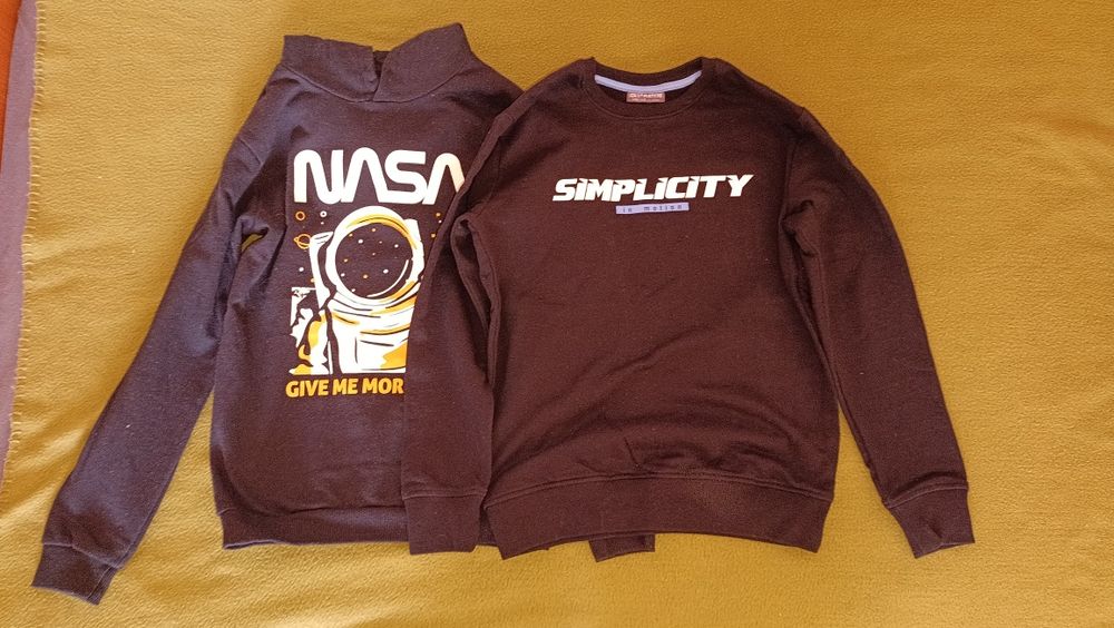 Bluzy chłopięce czarne