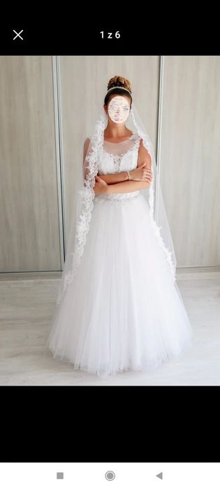 Suknia ślubna w bardzo dobrym stanie