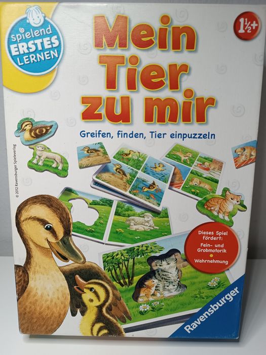 Розвиваюча настільна гра.Яка тварина тобі підходить від Ravensburger
