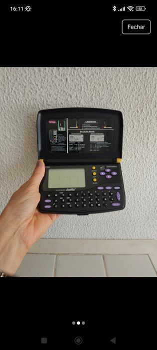 Agenda eletrónica LaserTek TM da concentra