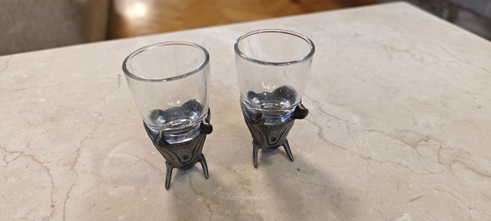 Подарочные стопки,рюмки сом рыба