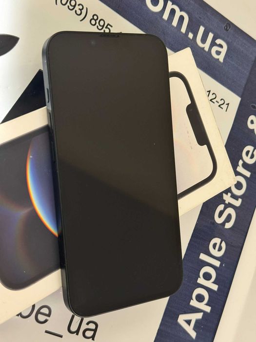 Apple iPhone 16e 128Gb Black Neverlock фізична сім (АКБ 100%, 34 циклів заряду)