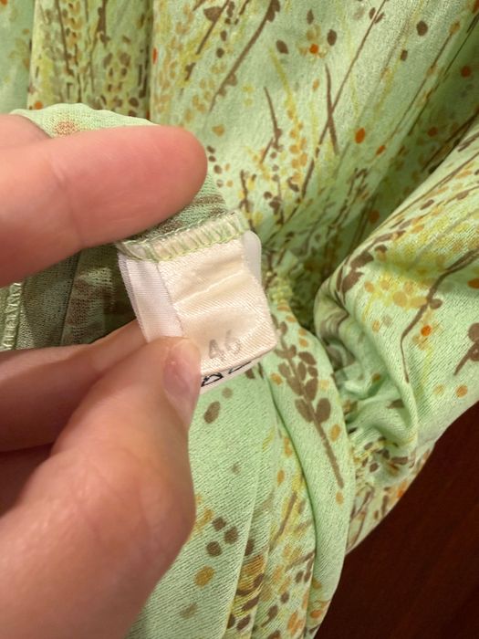 Camisa de noite verde