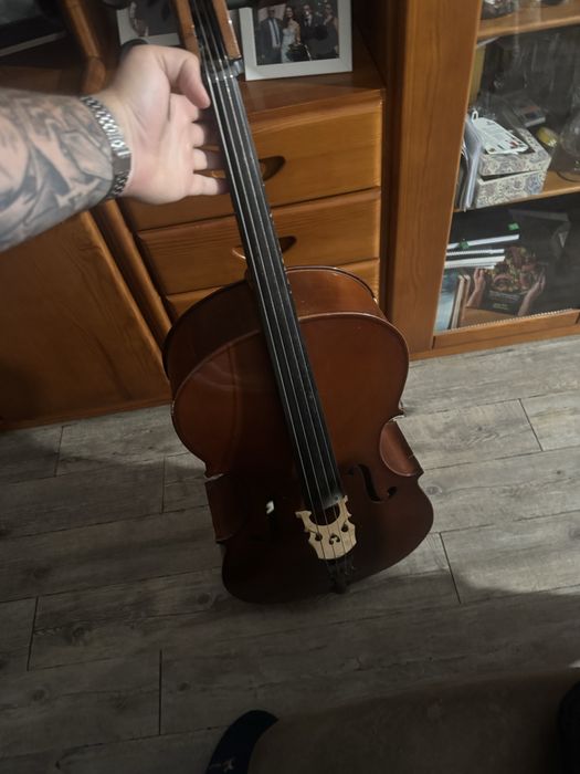 Violoncello 3/4, Com Stopper e resina