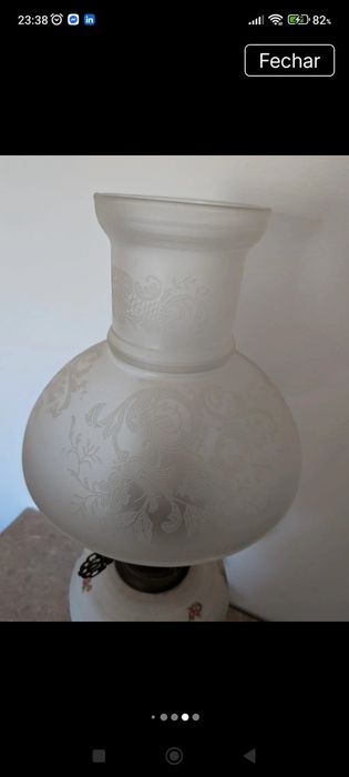 Candeeiro de mesa, estilo vintagr