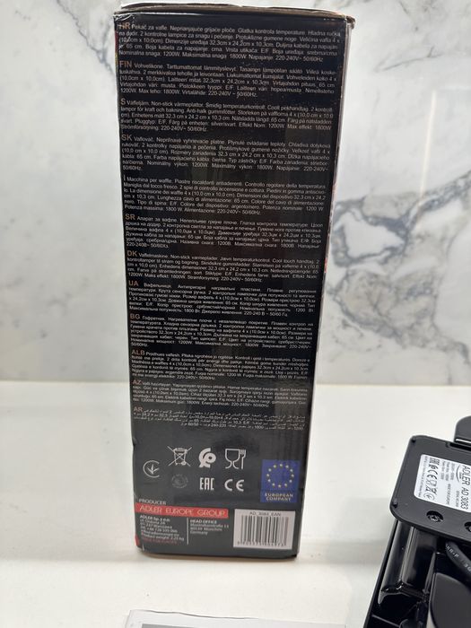 Gofrownica Adler AD 3083 (