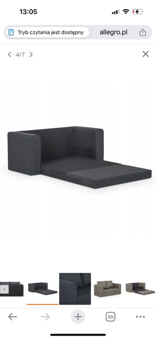 Łóżko rozkładane