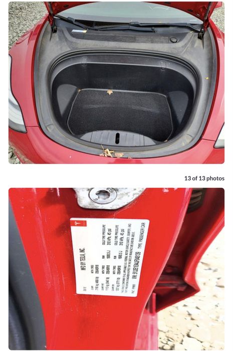 Розборка шрот Tesla model 3
