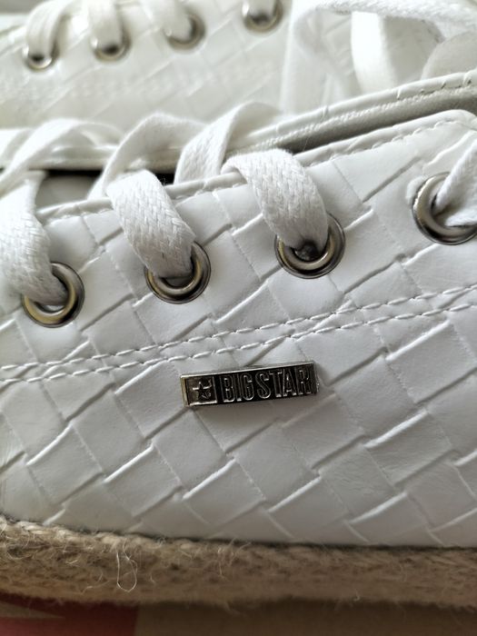 Espadryle białe big star