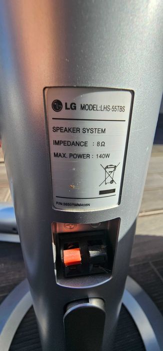 Home cinema LG 6 colunas som