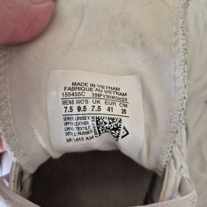 Trampki tenisówki converse all star białe 41