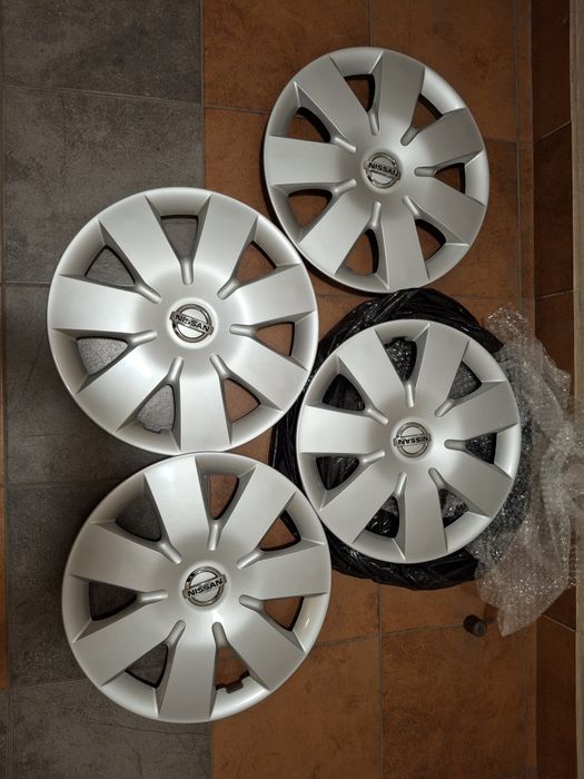 Kołpaki OEM NISSAN 15 cali, 4 szt., oryginalne