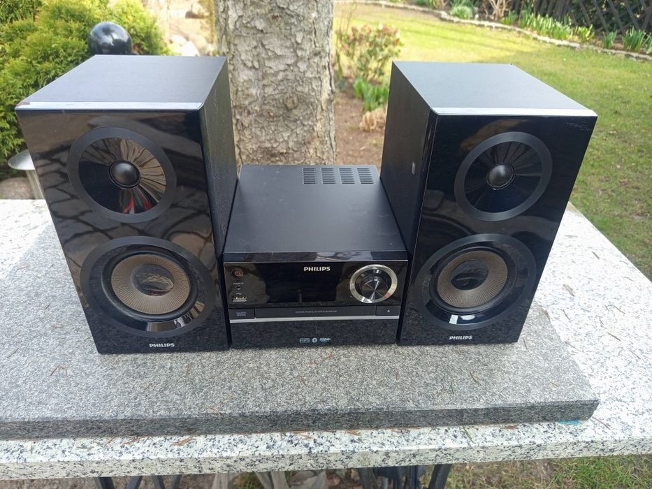 Mini micro wieża Philips  radio CD MP3 USB ładna ! Bluetooth pilot t
