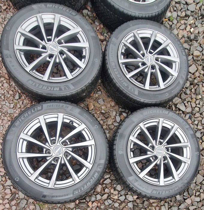 Felgi aluminiowe Audi Skoda VW Borbet V 5x112 7Jx16 ET48 Kpl.