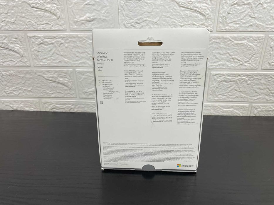 Мишка бездротова Microsoft Wireless Mobile Mouse 3500 GMF-00008 | BlueTrack |