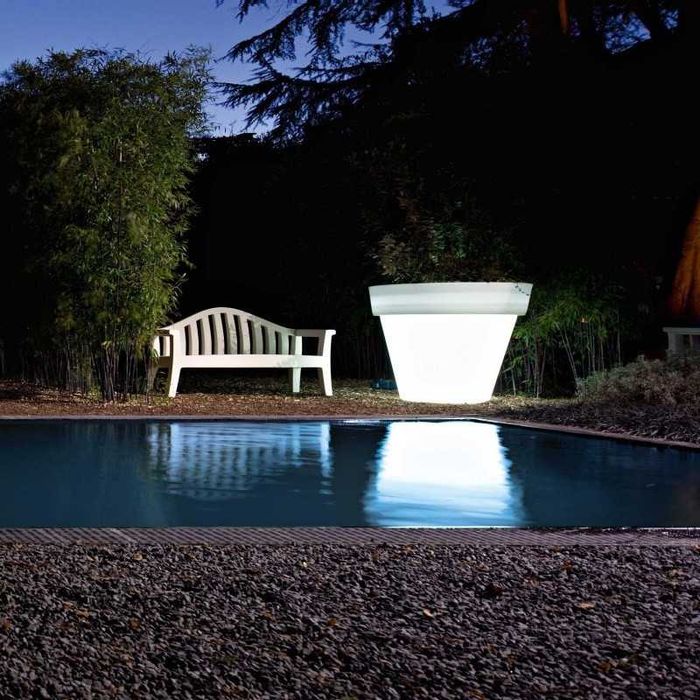 Mobiliario led multicor com comando