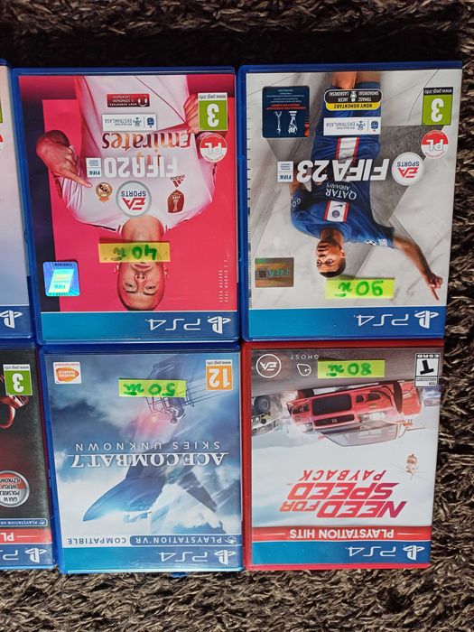 Gry na PlayStation 4  Fifa ' 20 '22 '23