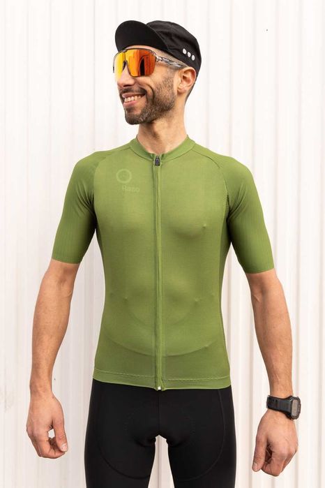 Koszulka Kolarska Colorful (zielona) XL