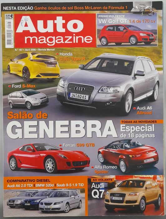 Revista automóvel Auto Magazine