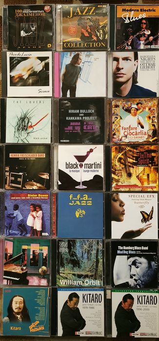 •CD Диски-5•Jazz•Blues•Instrumental •Компакт диски •Объявление-5•