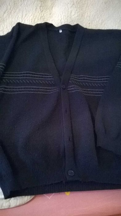 męski sweter rozpinany