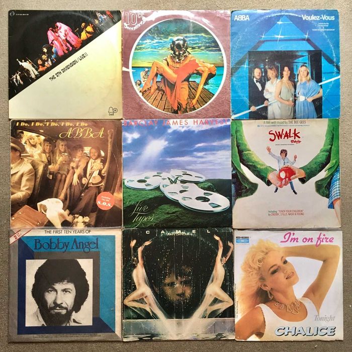 Discos vinil LP - 5€ cada - pop rock portuguesa