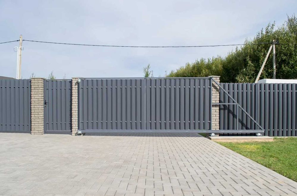 Комплект відкатних воріт, Відкатні/Откатные ворота, Доставка, Гарантия