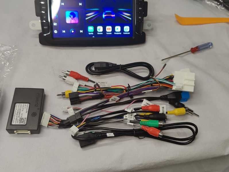 Auto Rádio 2 DIN Android Renault Captur Dacia Duster Logan GPS WIFI