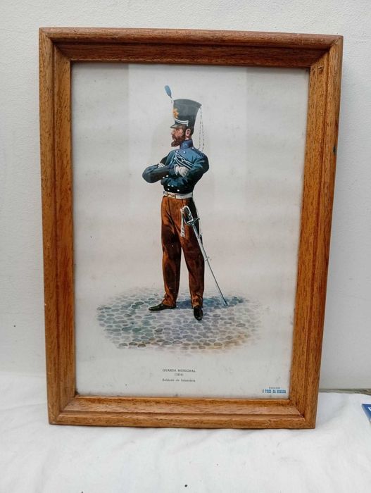 Quadro GNR -  "Guarda Municipal 1834 - Soldado de Infantaria"