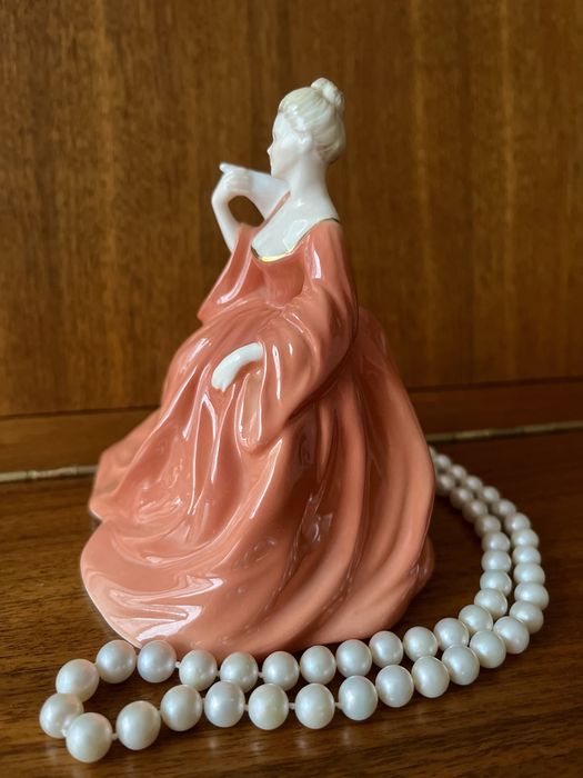 *Piękna Dama COALPORT Kolekcjonerska Figurka Lalka Porcelana Angielska
