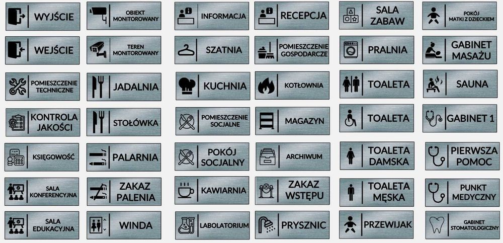 Tabliczka na drzwi "ZAKAZ PALENIA"