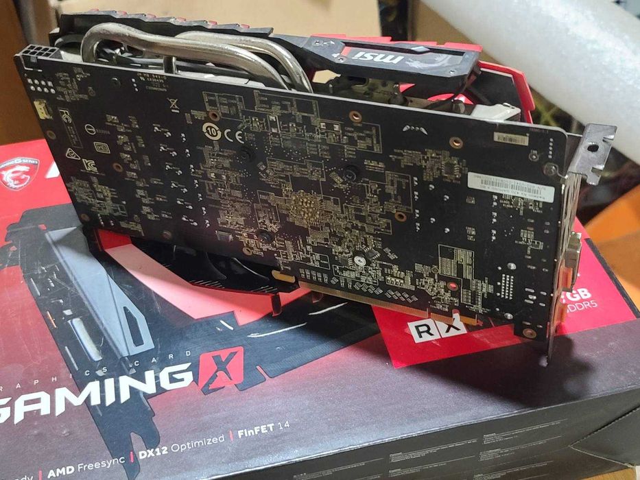 Radeon RX580 8Gb MSI идеал