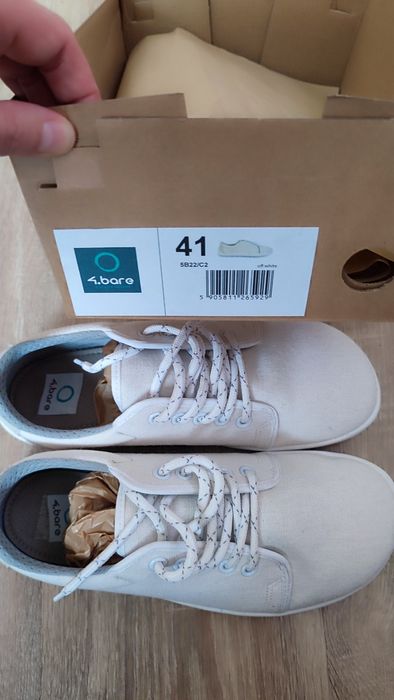 Buty Barefoot damskie 4.bare rozmiar 41 kolor off white
