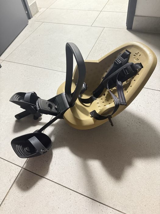 Thule Yepp 2 mini mocowany z przodu fotelik rowerowy fennel tan