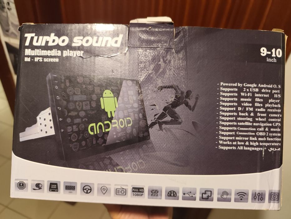 Radio auto 1 din multi media android